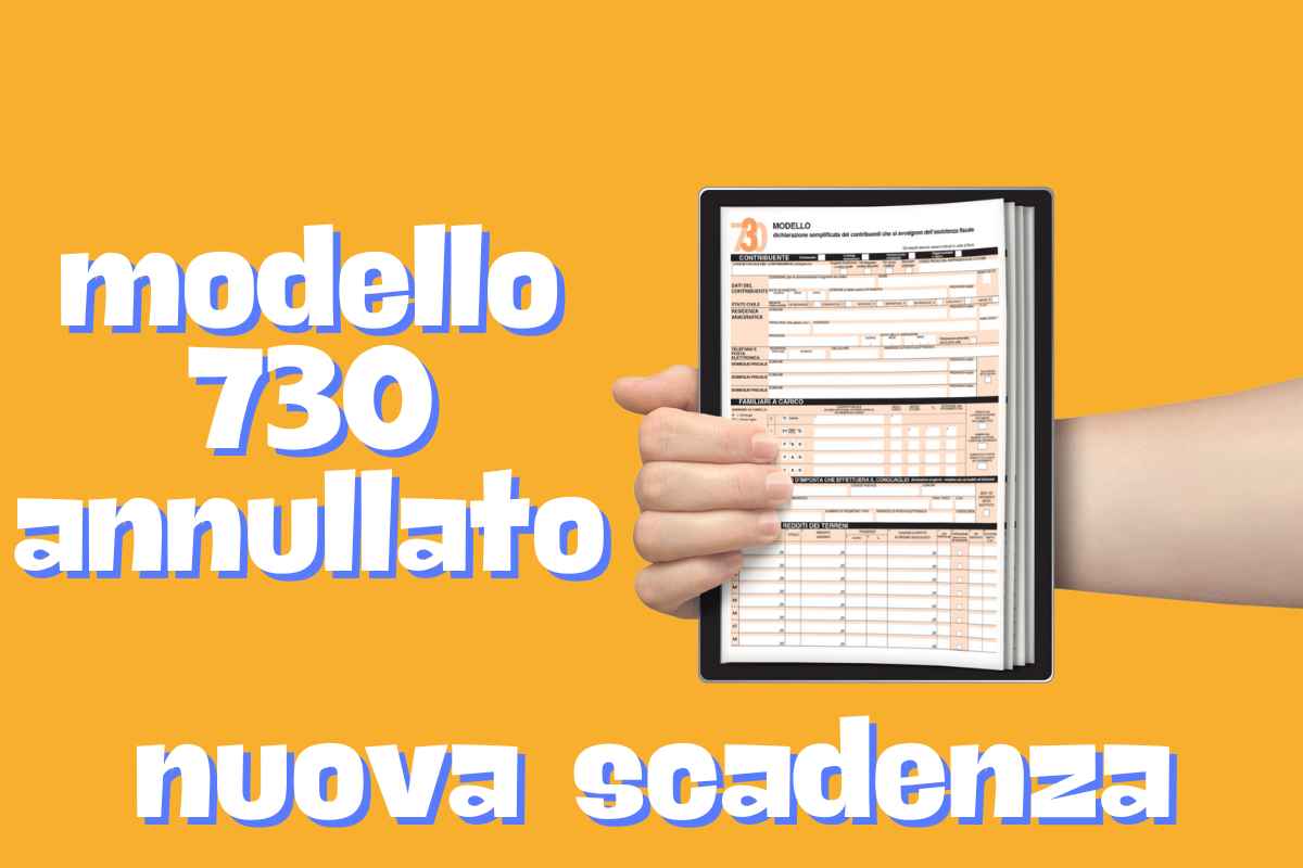 annullamento modello 730