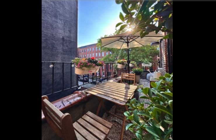 Balcone centro di relax nel bel mezzo della città, come puoi riusciurci