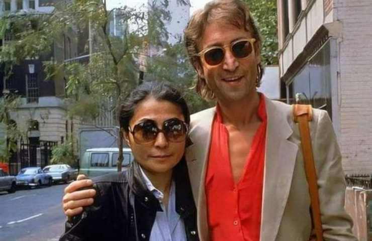 John Lennon e Yoko Ono 