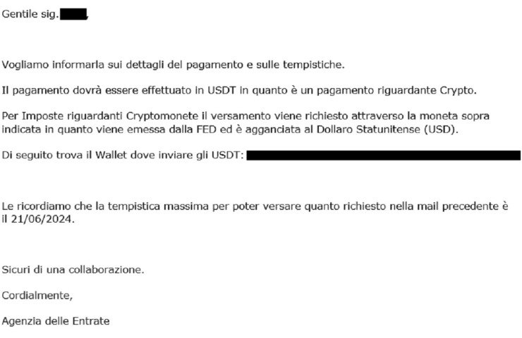 Agenzia delle Entrate truffa phishing attenzione