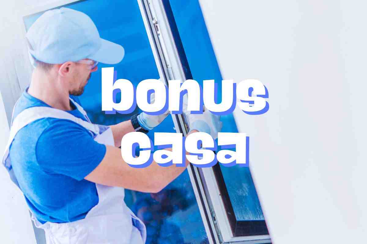 Bonus casa per sostituzione infissi