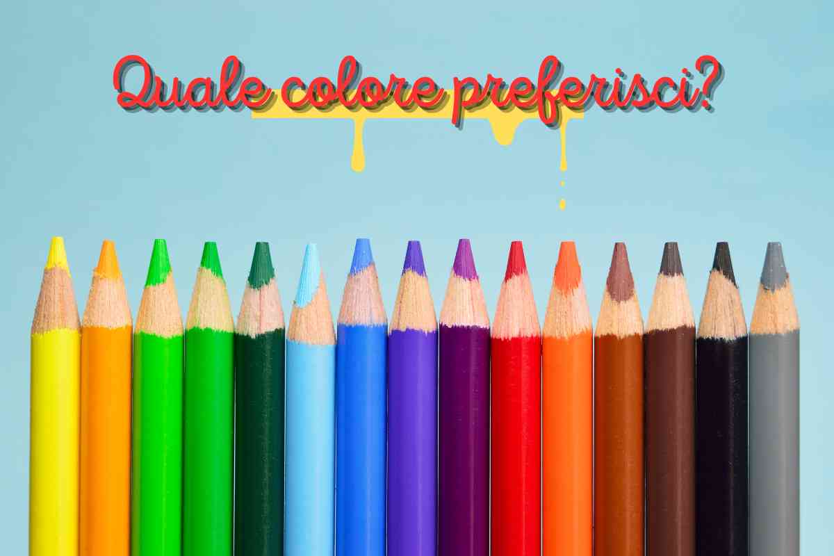 il colore svela la personalità